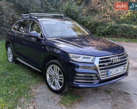 Ауди Ку 5 2017 в Львове на Automoto.ua Синий Ауди Ку 5, объемом двигателя 1.98 л и пробегом 189 тыс. км за 21800 $, фото 28 на Automoto.ua