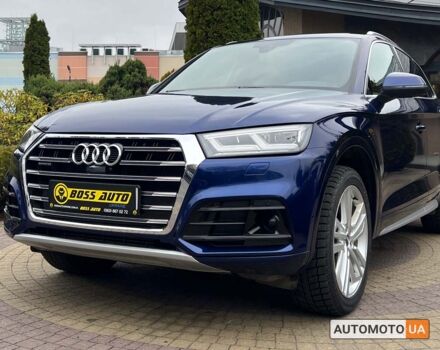 Синий Ауди Ку 5, объемом двигателя 2 л и пробегом 81 тыс. км за 33600 $, фото 2 на Automoto.ua