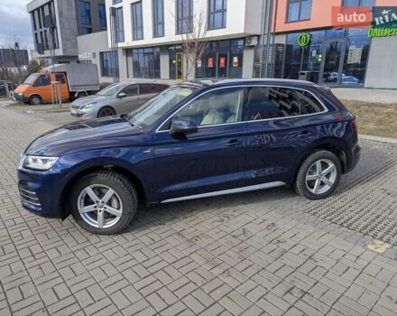 Синий Ауди Ку 5, объемом двигателя 1.98 л и пробегом 192 тыс. км за 21500 $, фото 3 на Automoto.ua