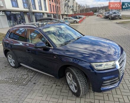 Синий Ауди Ку 5, объемом двигателя 1.98 л и пробегом 192 тыс. км за 21500 $, фото 18 на Automoto.ua