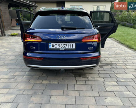 Синий Ауди Ку 5, объемом двигателя 1.98 л и пробегом 95 тыс. км за 23900 $, фото 55 на Automoto.ua