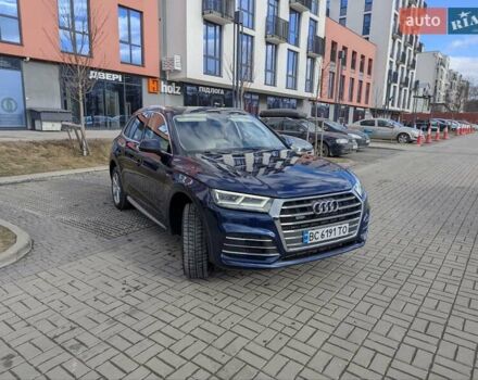 Синий Ауди Ку 5, объемом двигателя 1.98 л и пробегом 192 тыс. км за 21500 $, фото 22 на Automoto.ua