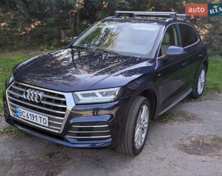 Ауди Ку 5 2017 в Львове на Automoto.ua Синий Ауди Ку 5, объемом двигателя 1.98 л и пробегом 189 тыс. км за 21800 $, фото 22 на Automoto.ua