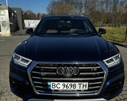 Синий Ауди Ку 5, объемом двигателя 1.98 л и пробегом 92 тыс. км за 32500 $, фото 2 на Automoto.ua