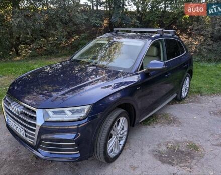 Ауди Ку 5 2017 в Львове на Automoto.ua Синий Ауди Ку 5, объемом двигателя 1.98 л и пробегом 189 тыс. км за 21800 $, фото 27 на Automoto.ua