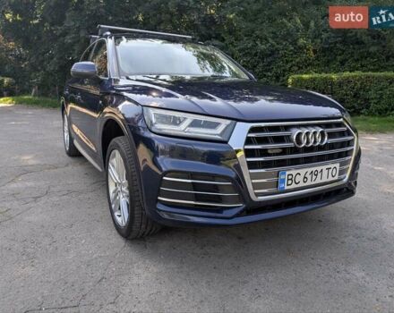 Ауди Ку 5 2017 в Львове на Automoto.ua Синий Ауди Ку 5, объемом двигателя 1.98 л и пробегом 189 тыс. км за 21800 $, фото 7 на Automoto.ua
