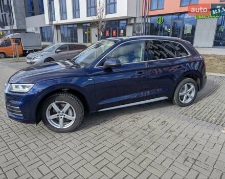 Синий Ауди Ку 5, объемом двигателя 1.98 л и пробегом 192 тыс. км за 21500 $, фото 5 на Automoto.ua