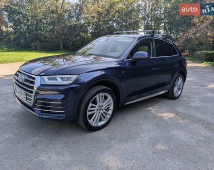 Ауди Ку 5 2017 в Львове на Automoto.ua Синий Ауди Ку 5, объемом двигателя 1.98 л и пробегом 189 тыс. км за 21800 $, фото 20 на Automoto.ua