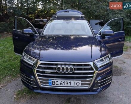 Ауди Ку 5 2017 в Львове на Automoto.ua Синий Ауди Ку 5, объемом двигателя 1.98 л и пробегом 189 тыс. км за 21800 $, фото 33 на Automoto.ua