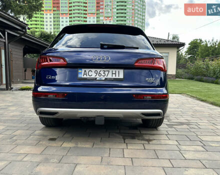 Синий Ауди Ку 5, объемом двигателя 1.98 л и пробегом 95 тыс. км за 23900 $, фото 2 на Automoto.ua