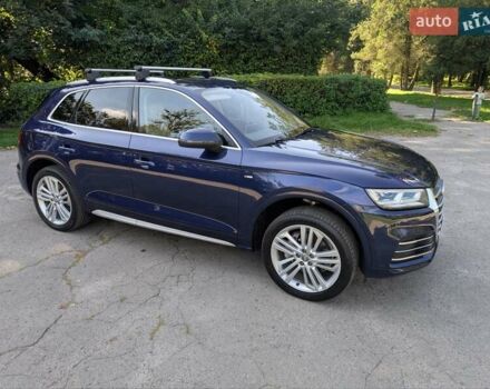 Ауди Ку 5 2017 в Львове на Automoto.ua Синий Ауди Ку 5, объемом двигателя 1.98 л и пробегом 189 тыс. км за 21800 $, фото 17 на Automoto.ua
