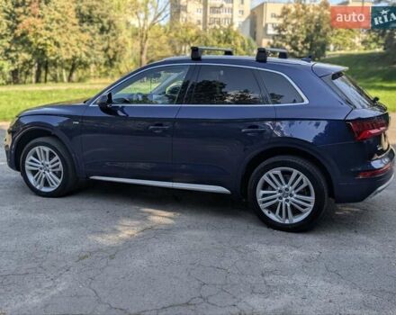 Ауди Ку 5 2017 в Львове на Automoto.ua Синий Ауди Ку 5, объемом двигателя 1.98 л и пробегом 189 тыс. км за 21800 $, фото 3 на Automoto.ua