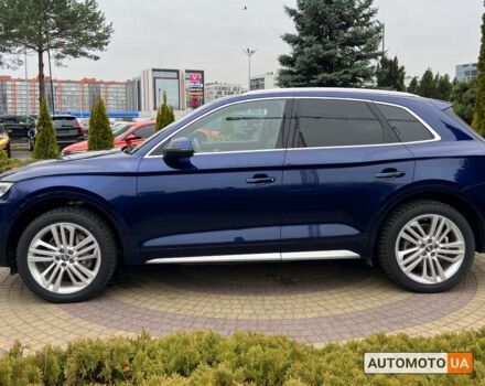 Синий Ауди Ку 5, объемом двигателя 2 л и пробегом 81 тыс. км за 33600 $, фото 3 на Automoto.ua