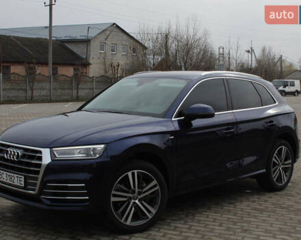 Синий Ауди Ку 5, объемом двигателя 1.97 л и пробегом 180 тыс. км за 28700 $, фото 2 на Automoto.ua