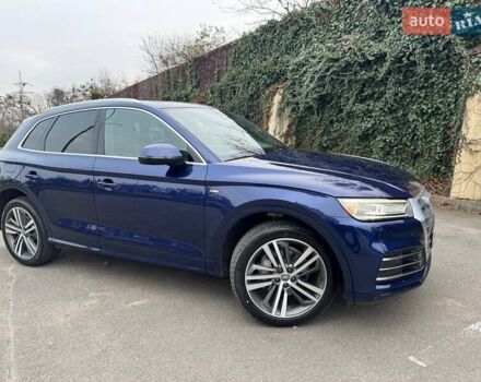 Синий Ауди Ку 5, объемом двигателя 2 л и пробегом 90 тыс. км за 27300 $, фото 2 на Automoto.ua