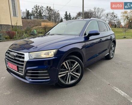 Синий Ауди Ку 5, объемом двигателя 2 л и пробегом 90 тыс. км за 27300 $, фото 11 на Automoto.ua