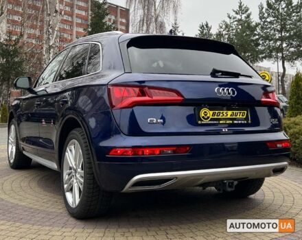 Синий Ауди Ку 5, объемом двигателя 2 л и пробегом 81 тыс. км за 33600 $, фото 4 на Automoto.ua