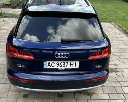 Синий Ауди Ку 5, объемом двигателя 1.98 л и пробегом 95 тыс. км за 23900 $, фото 1 на Automoto.ua