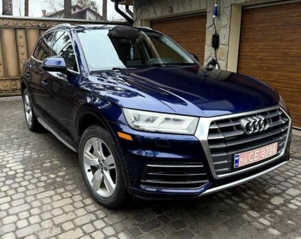 Синій Ауді Ку 5, об'ємом двигуна 2 л та пробігом 125 тис. км за 23500 $, фото 2 на Automoto.ua