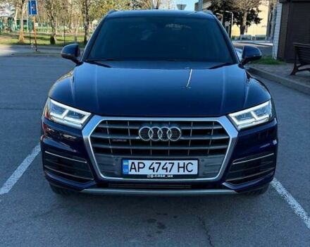 Синий Ауди Ку 5, объемом двигателя 1.98 л и пробегом 74 тыс. км за 23400 $, фото 1 на Automoto.ua