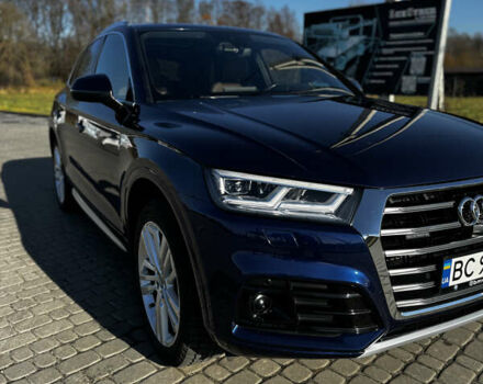 Синий Ауди Ку 5, объемом двигателя 1.98 л и пробегом 92 тыс. км за 32500 $, фото 3 на Automoto.ua