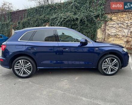 Синий Ауди Ку 5, объемом двигателя 2 л и пробегом 90 тыс. км за 27300 $, фото 3 на Automoto.ua