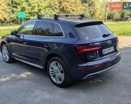 Ауди Ку 5 2017 в Львове на Automoto.ua Синий Ауди Ку 5, объемом двигателя 1.98 л и пробегом 189 тыс. км за 21800 $, фото 4 на Automoto.ua