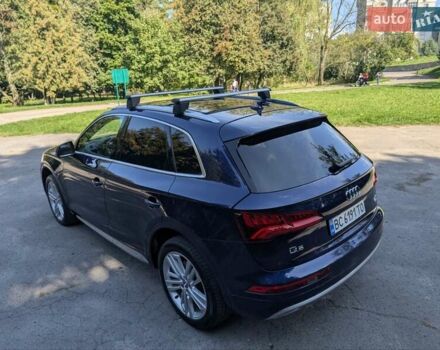 Ауди Ку 5 2017 в Львове на Automoto.ua Синий Ауди Ку 5, объемом двигателя 1.98 л и пробегом 189 тыс. км за 21800 $, фото 10 на Automoto.ua