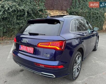 Синий Ауди Ку 5, объемом двигателя 2 л и пробегом 90 тыс. км за 27300 $, фото 16 на Automoto.ua