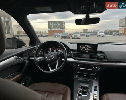 Ауді Ку 5 2017 у Києві на Automoto.ua Синій Ауді Ку 5, об'ємом двигуна 1.98 л та пробігом 123 тис. км за 30000 $, фото 14 на Automoto.ua