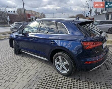 Синий Ауди Ку 5, объемом двигателя 1.98 л и пробегом 192 тыс. км за 21500 $, фото 4 на Automoto.ua