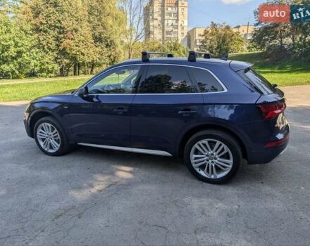 Ауди Ку 5 2017 в Львове на Automoto.ua Синий Ауди Ку 5, объемом двигателя 1.98 л и пробегом 189 тыс. км за 21800 $, фото 1 на Automoto.ua