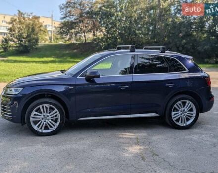 Ауди Ку 5 2017 в Львове на Automoto.ua Синий Ауди Ку 5, объемом двигателя 1.98 л и пробегом 189 тыс. км за 21800 $, фото 5 на Automoto.ua