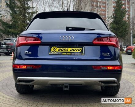 Синий Ауди Ку 5, объемом двигателя 2 л и пробегом 81 тыс. км за 33600 $, фото 5 на Automoto.ua