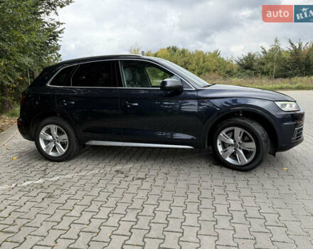 Синий Ауди Ку 5, объемом двигателя 2 л и пробегом 126 тыс. км за 25500 $, фото 4 на Automoto.ua