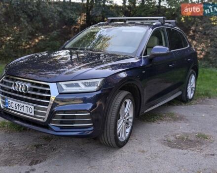 Ауди Ку 5 2017 в Львове на Automoto.ua Синий Ауди Ку 5, объемом двигателя 1.98 л и пробегом 189 тыс. км за 21800 $, фото 25 на Automoto.ua