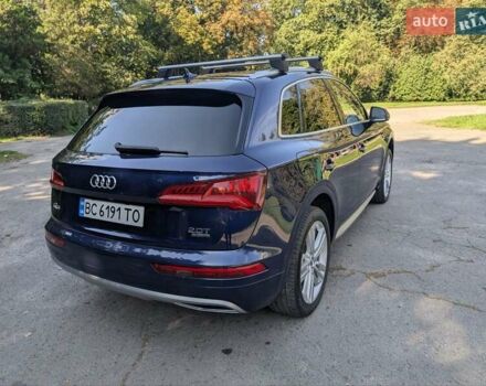 Ауди Ку 5 2017 в Львове на Automoto.ua Синий Ауди Ку 5, объемом двигателя 1.98 л и пробегом 189 тыс. км за 21800 $, фото 11 на Automoto.ua