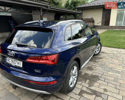 Синий Ауди Ку 5, объемом двигателя 1.98 л и пробегом 95 тыс. км за 23900 $, фото 3 на Automoto.ua