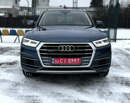 Синий Ауди Ку 5, объемом двигателя 1.98 л и пробегом 133 тыс. км за 24300 $, фото 2 на Automoto.ua