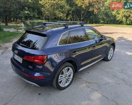 Ауди Ку 5 2017 в Львове на Automoto.ua Синий Ауди Ку 5, объемом двигателя 1.98 л и пробегом 189 тыс. км за 21800 $, фото 12 на Automoto.ua