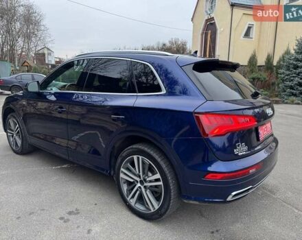 Синий Ауди Ку 5, объемом двигателя 2 л и пробегом 90 тыс. км за 27300 $, фото 8 на Automoto.ua