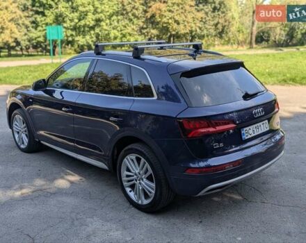 Ауди Ку 5 2017 в Львове на Automoto.ua Синий Ауди Ку 5, объемом двигателя 1.98 л и пробегом 189 тыс. км за 21800 $, фото 6 на Automoto.ua