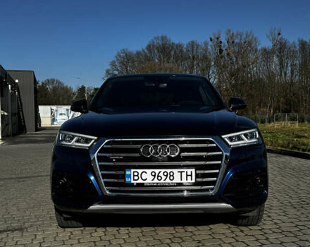 Синий Ауди Ку 5, объемом двигателя 1.98 л и пробегом 92 тыс. км за 32500 $, фото 1 на Automoto.ua