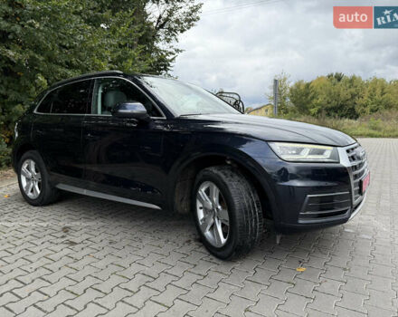 Синий Ауди Ку 5, объемом двигателя 2 л и пробегом 126 тыс. км за 25500 $, фото 2 на Automoto.ua