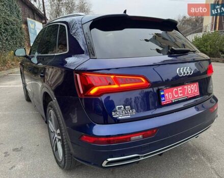 Синий Ауди Ку 5, объемом двигателя 2 л и пробегом 90 тыс. км за 27300 $, фото 7 на Automoto.ua