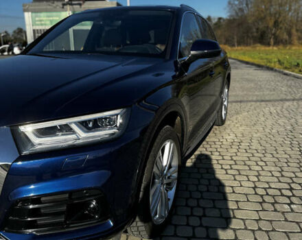 Синий Ауди Ку 5, объемом двигателя 1.98 л и пробегом 92 тыс. км за 32500 $, фото 4 на Automoto.ua