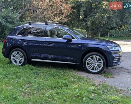 Ауди Ку 5 2017 в Львове на Automoto.ua Синий Ауди Ку 5, объемом двигателя 1.98 л и пробегом 189 тыс. км за 21800 $, фото 21 на Automoto.ua