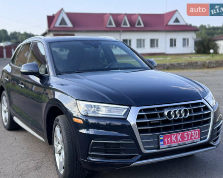 Синій Ауді Ку 5, об'ємом двигуна 2 л та пробігом 118 тис. км за 19950 $, фото 4 на Automoto.ua