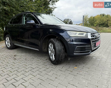 Синий Ауди Ку 5, объемом двигателя 2 л и пробегом 126 тыс. км за 25500 $, фото 3 на Automoto.ua