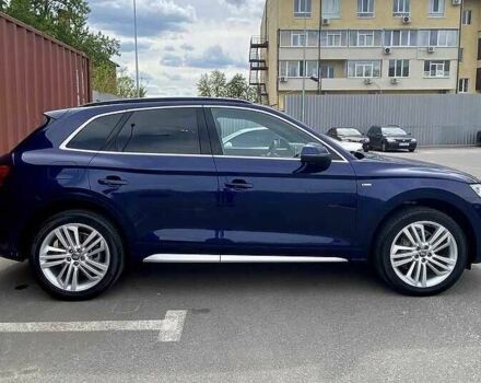 Синий Ауди Ку 5, объемом двигателя 2 л и пробегом 93 тыс. км за 18200 $, фото 3 на Automoto.ua